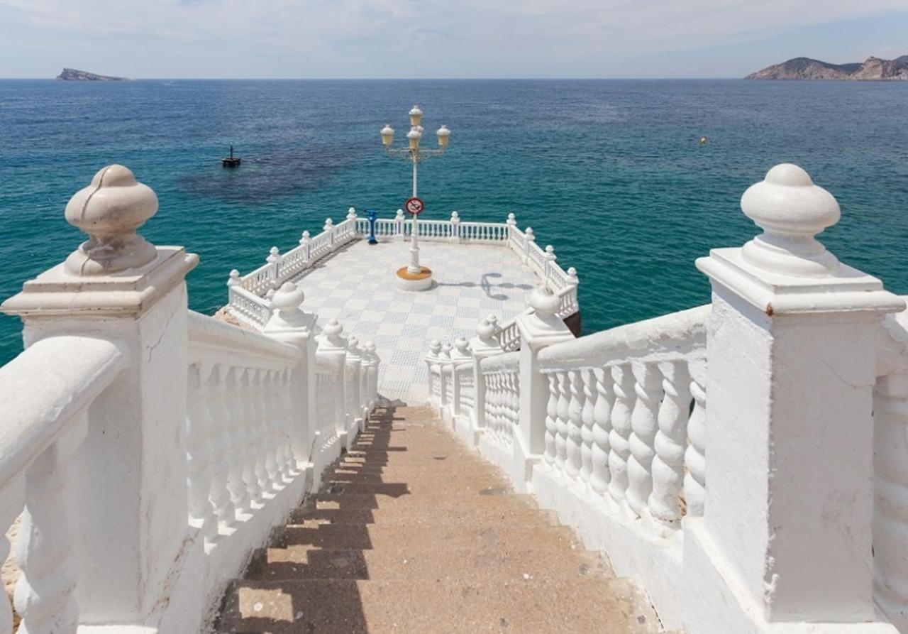 2 Bed Penthouse Apartment - Sea Views - Sleeps 4 Finestrat Ngoại thất bức ảnh