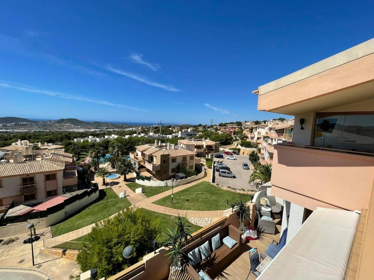 2 Bed Penthouse Apartment - Sea Views - Sleeps 4 Finestrat Ngoại thất bức ảnh
